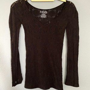 Free People Lace Top